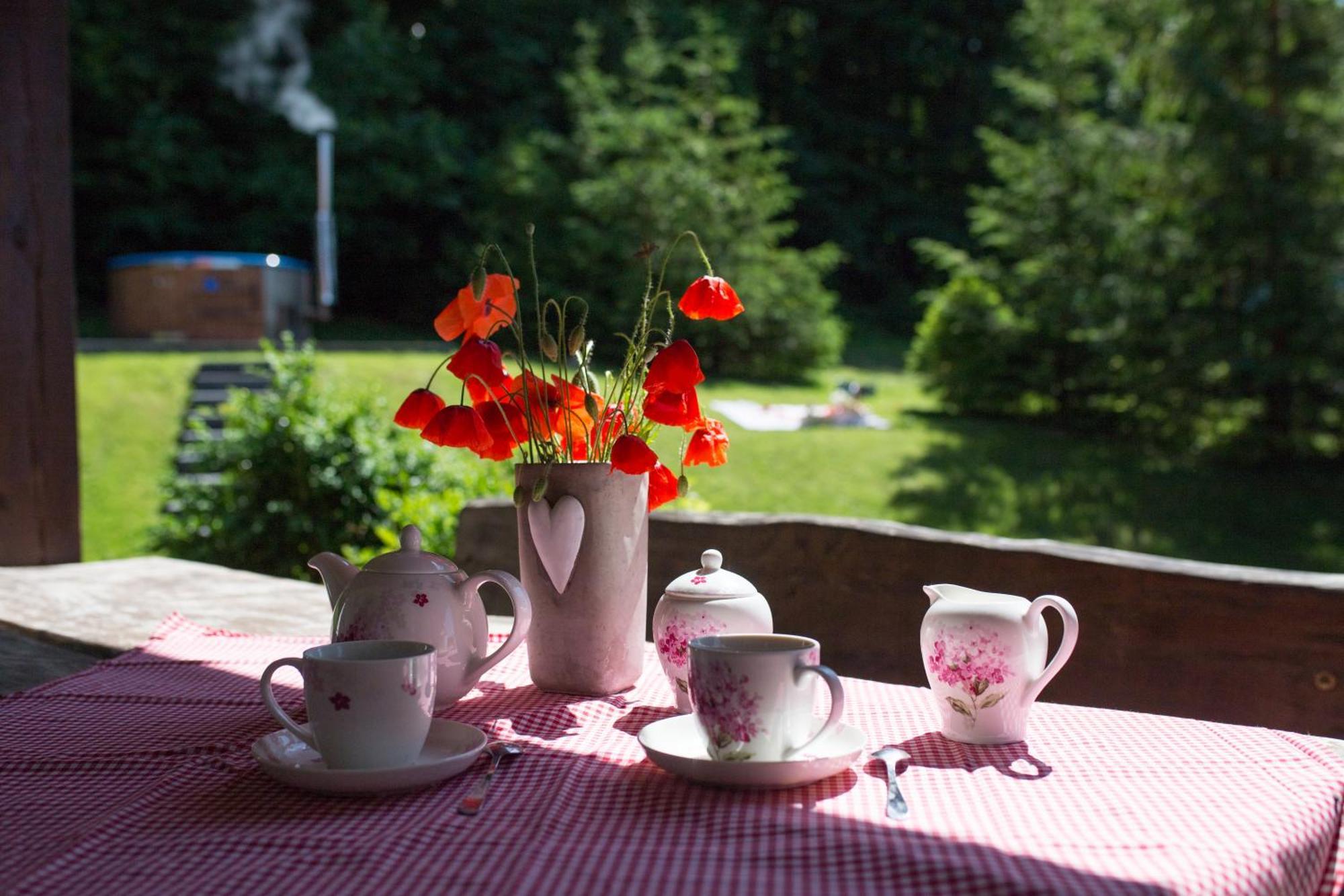 Gosciniec Malinowka Bed & Breakfast Krzeszna Bagian luar foto