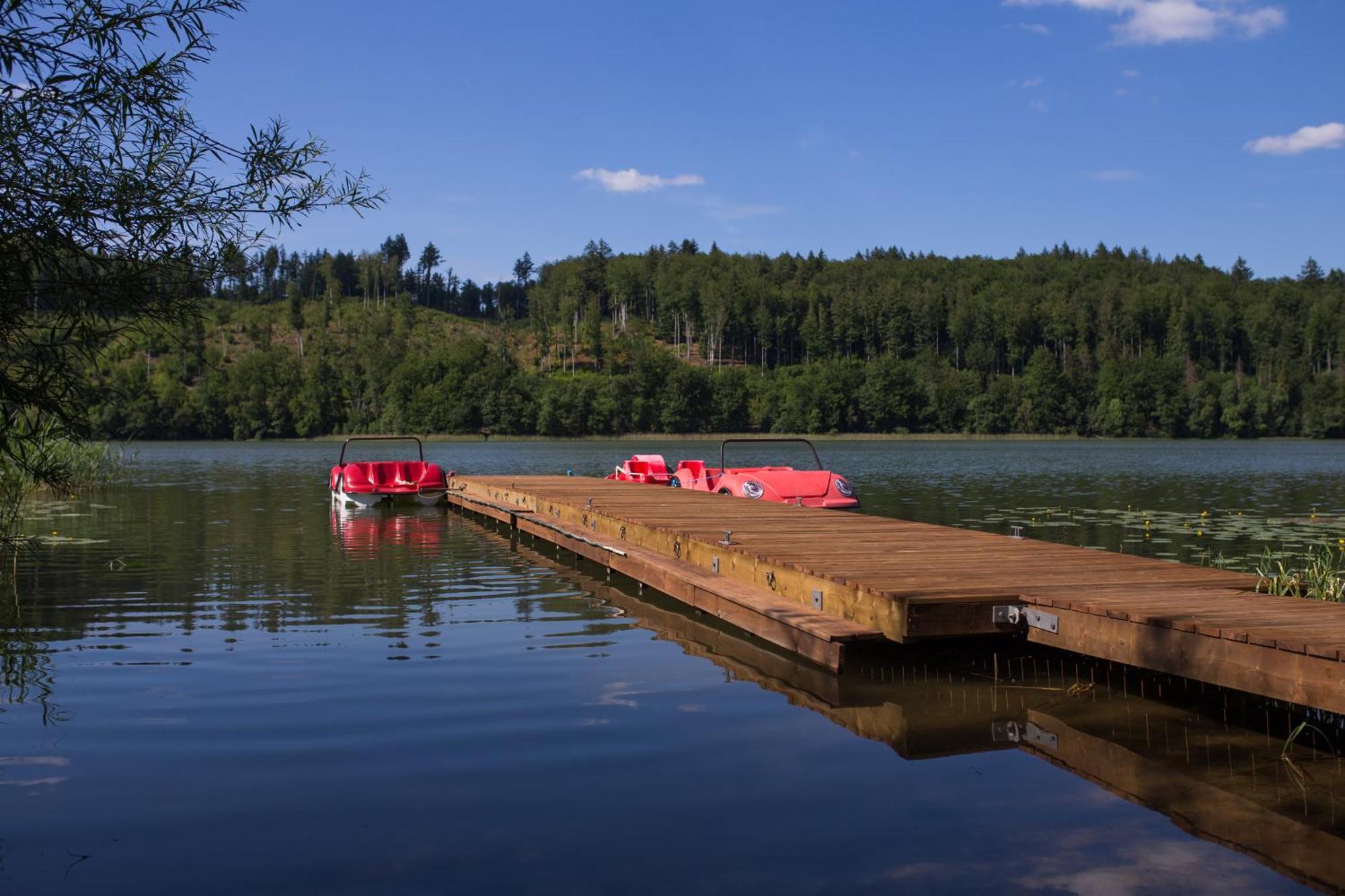 Gosciniec Malinowka Bed & Breakfast Krzeszna Bagian luar foto