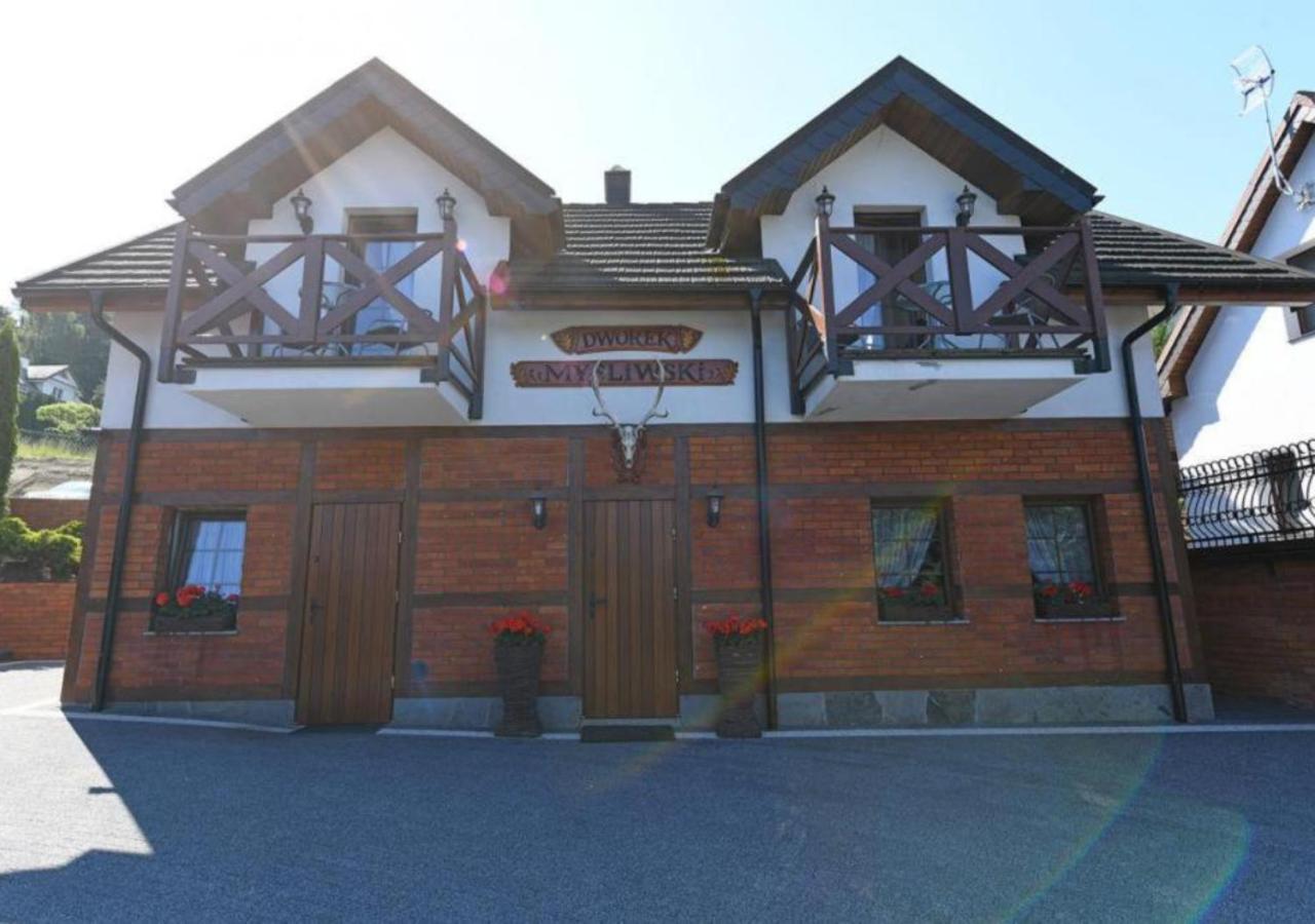 Gosciniec Malinowka Bed & Breakfast Krzeszna Bagian luar foto